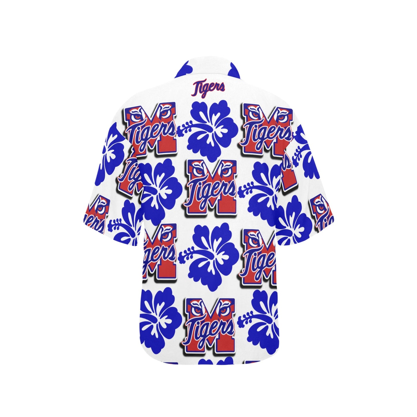 Tigers Sideline Hawaiian Shirt Women-MCK